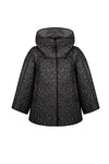 Cropped quilted shell jacket Kawasaki, Black